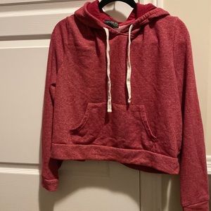 🎉2/$20 Cute heathered red crop sweater